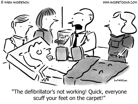Medical Cartoon.