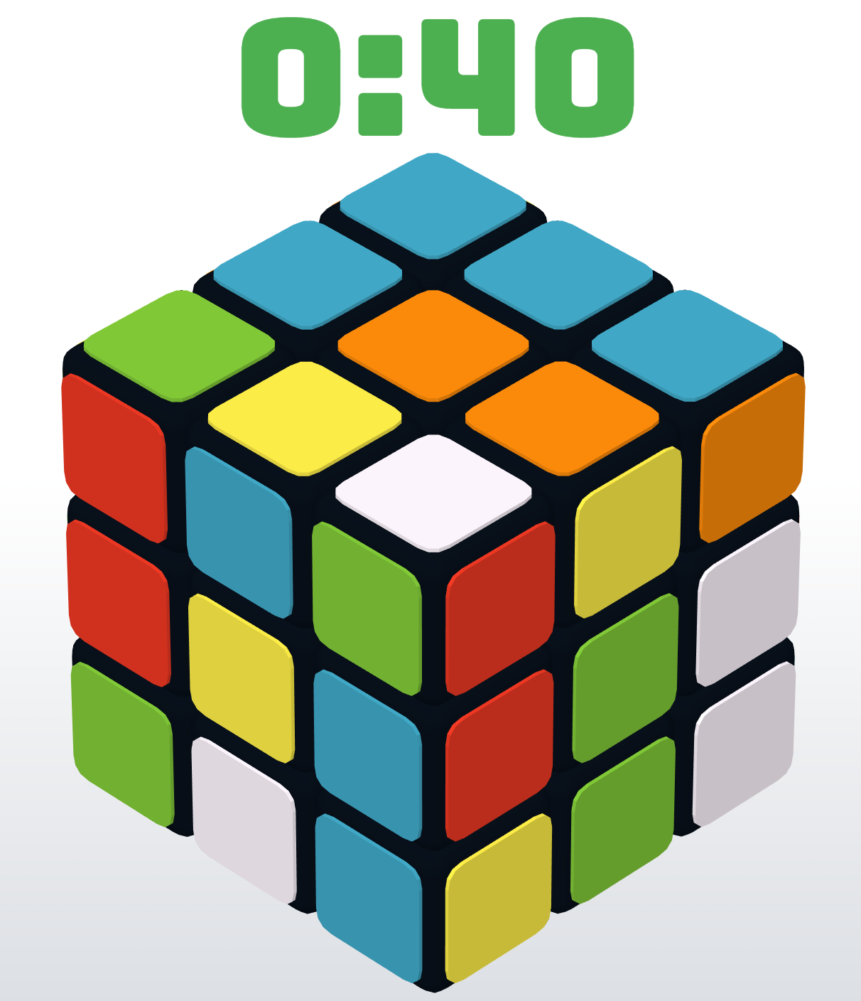 3D Rubiks Cube Game.