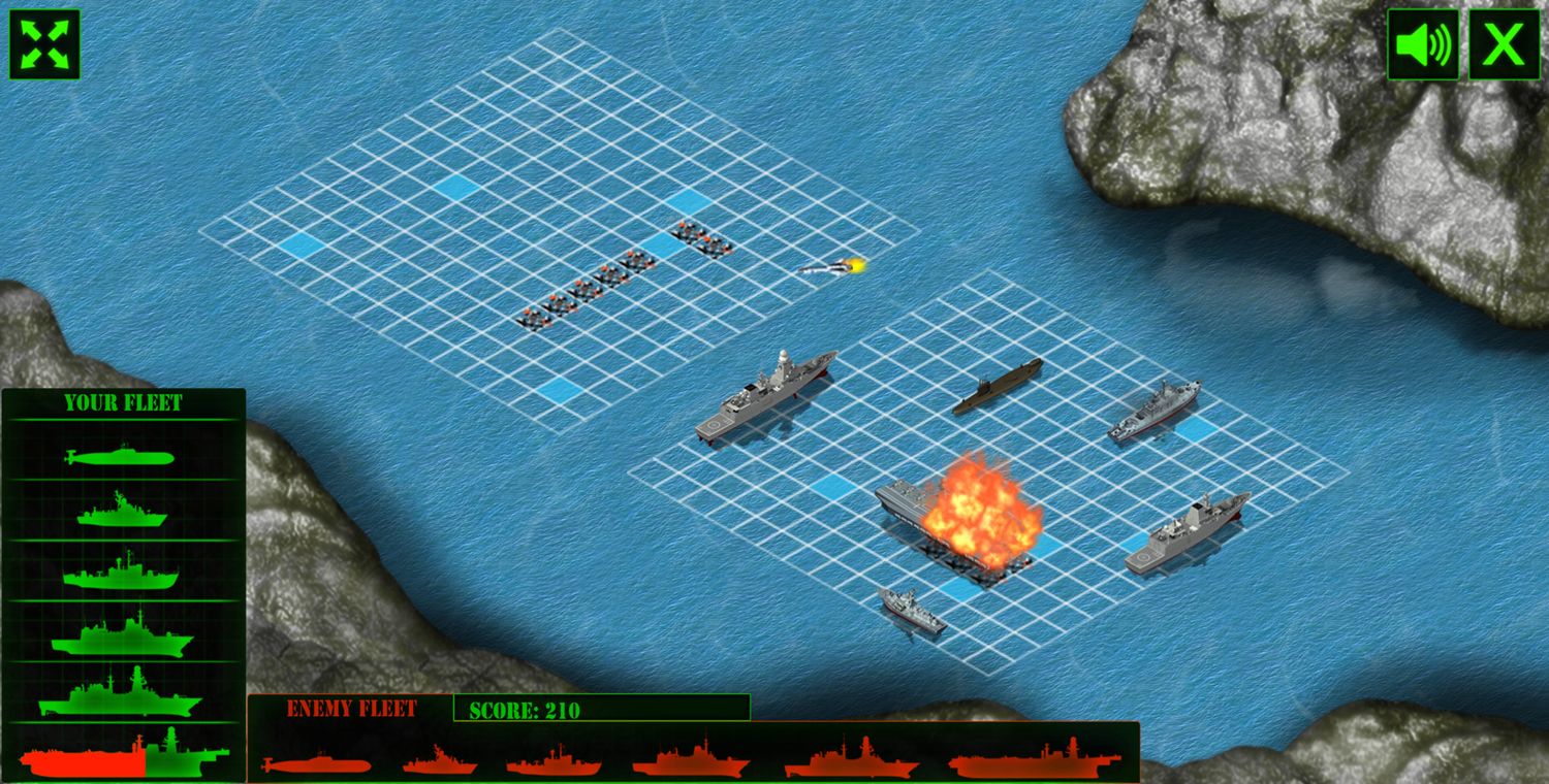 Play Battleship Board Game Online for Free: Battleship War Game for Kids