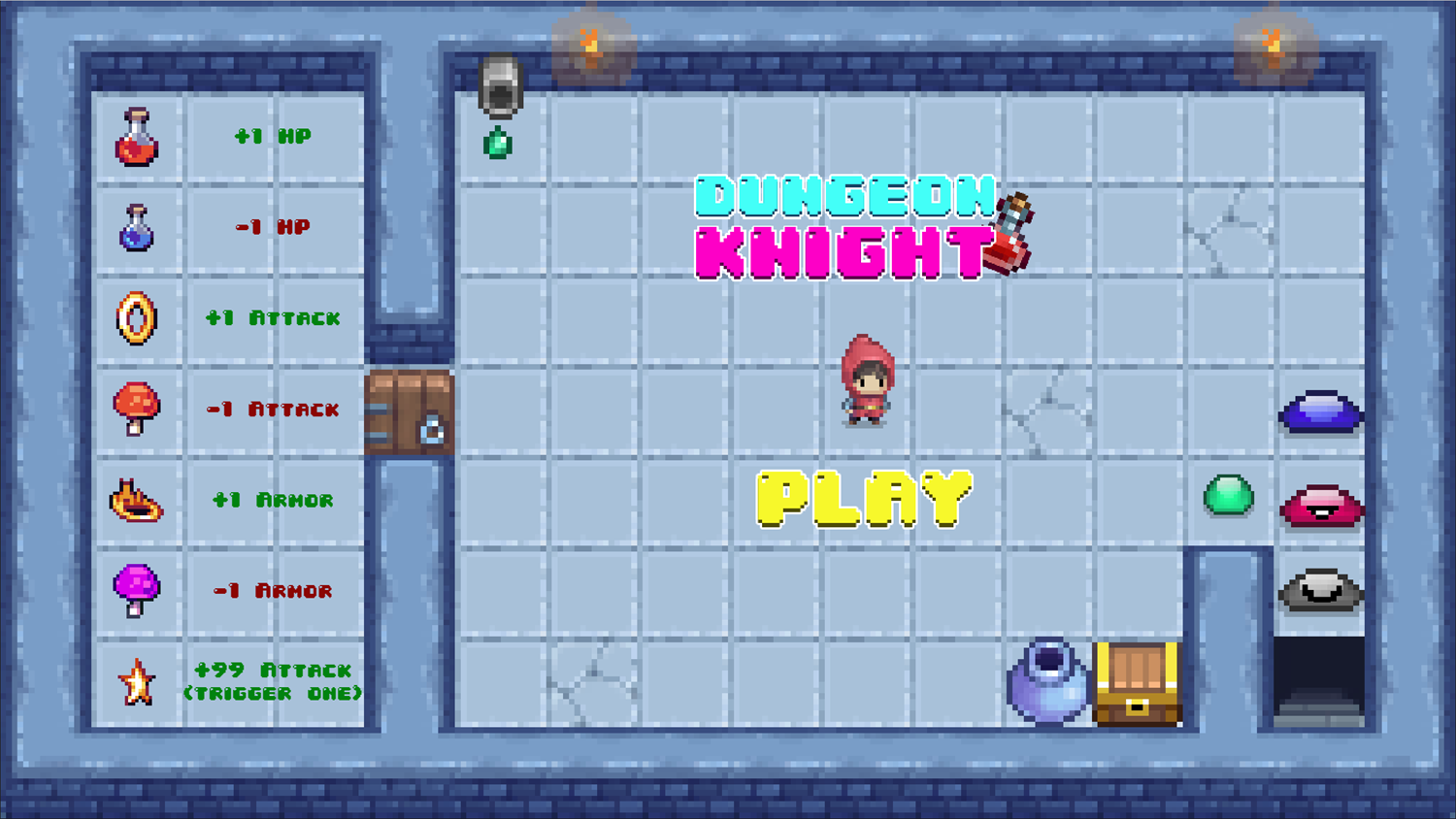 Dungeon Knight Game.