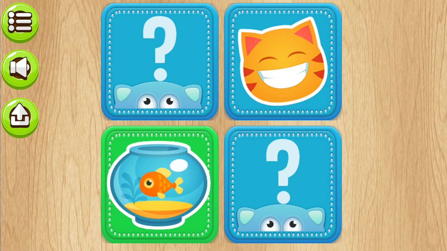 Find a Pair Animals Card Game: Memory Card Matching Game With Animal  Pictures