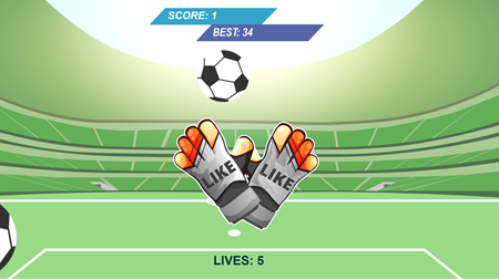 1 on 1 Soccer - Jogo Grátis Online