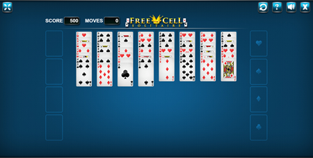 FreeCell Online - Play the Card Game at Coolmath Games