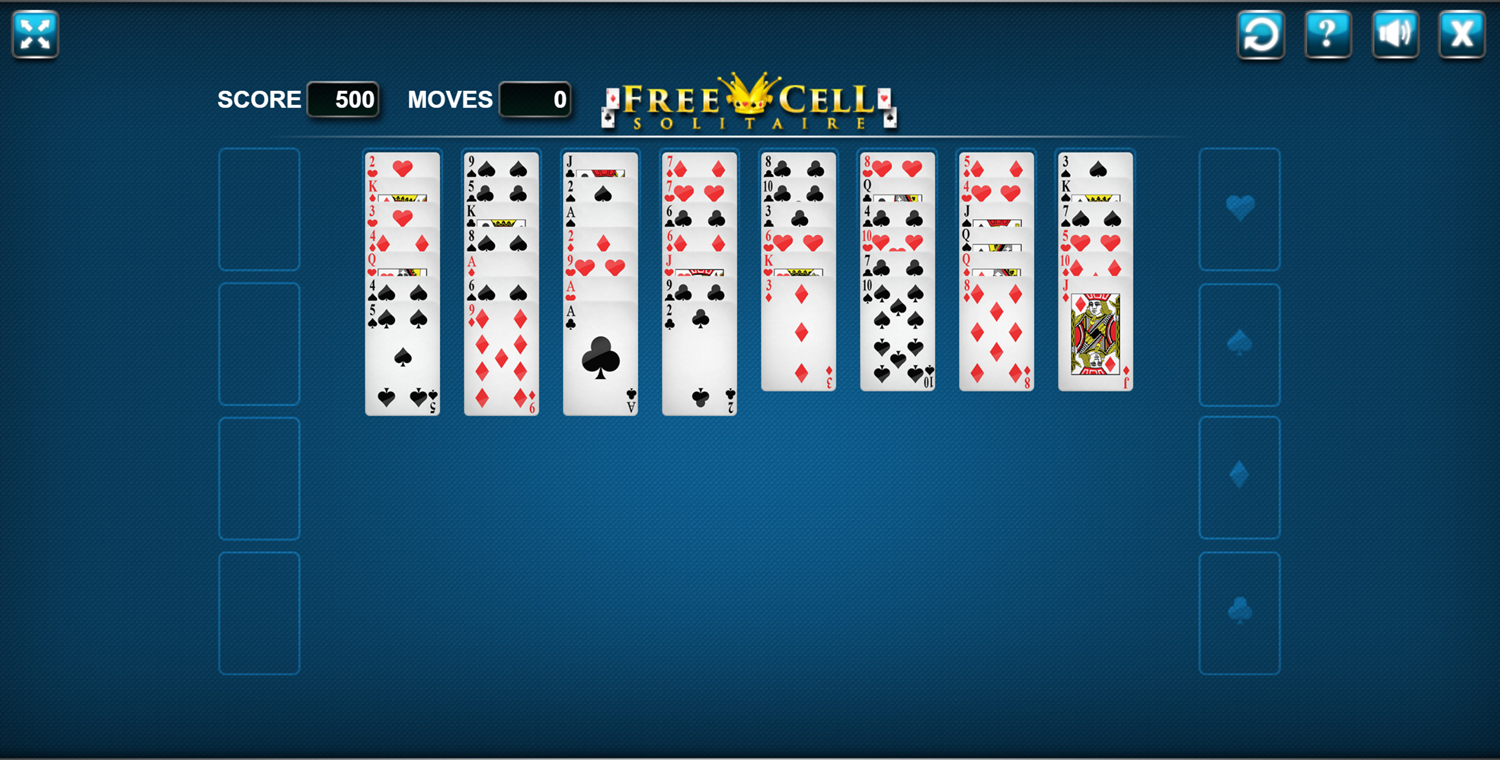 FreeCell online - Play FreeCell online - Solitaire Card Game