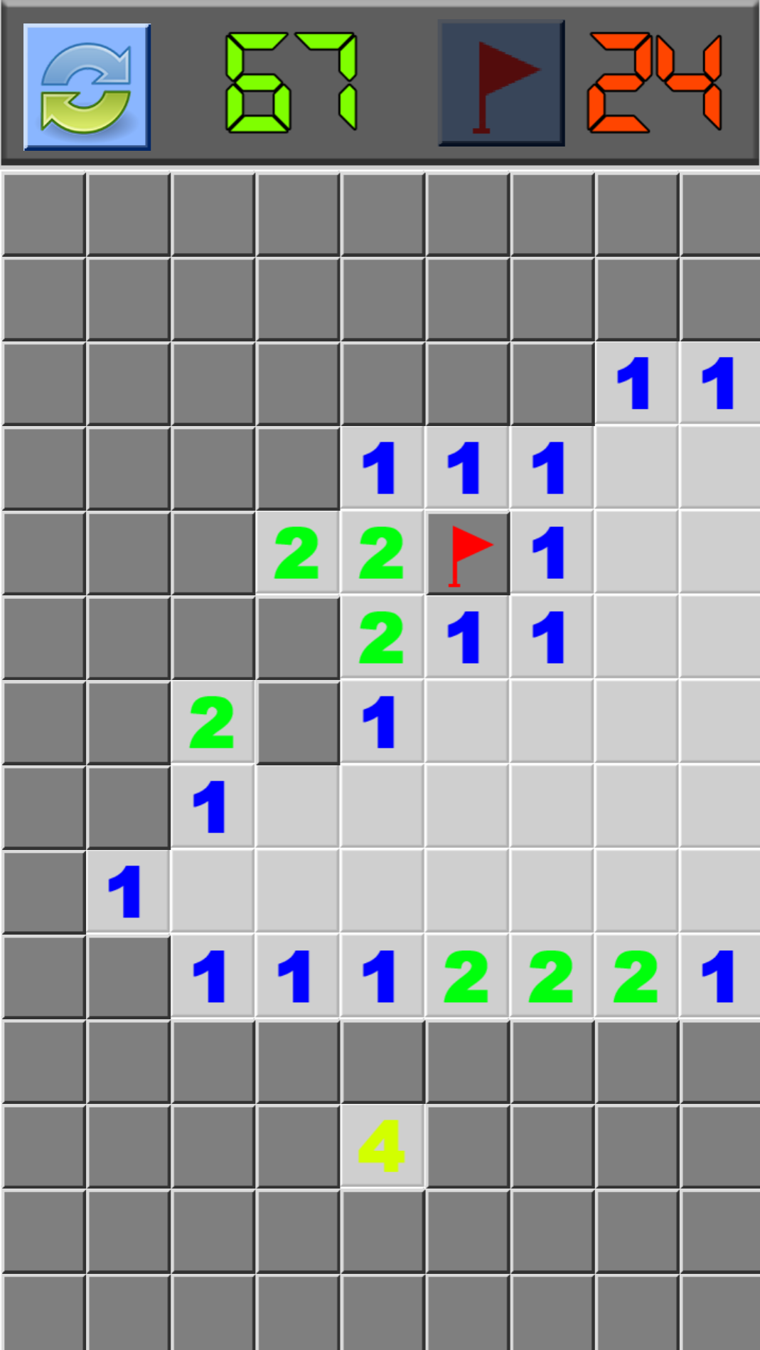Minesweeper Classic Game.