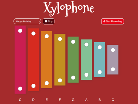 Xylophone Game.