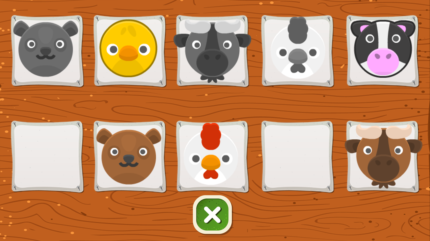 Zoo Drag & Drop Game for Kids: Game Where Children Can Match Animal Tiles