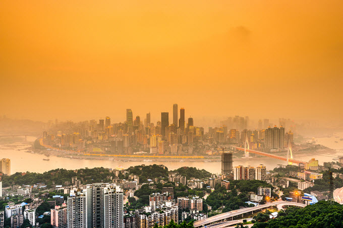Chongqing Skyline.