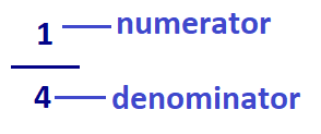 Numerator denominator