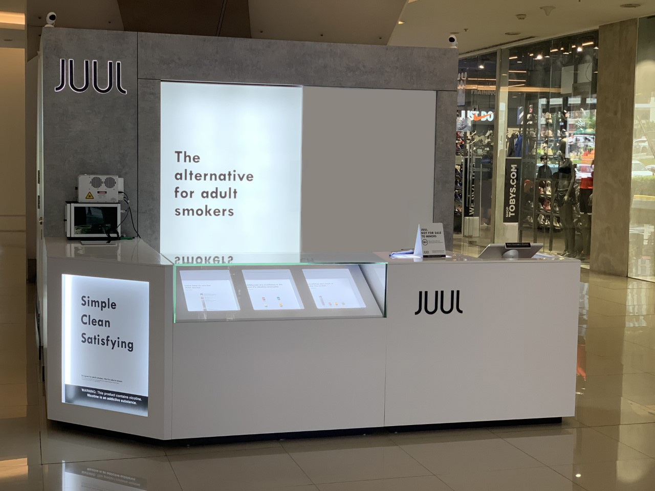 Juul Booth.