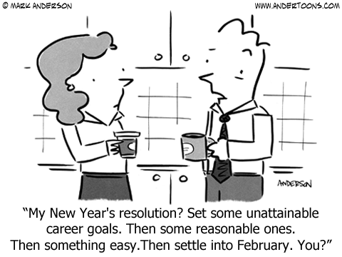 New Year's Resolutions.