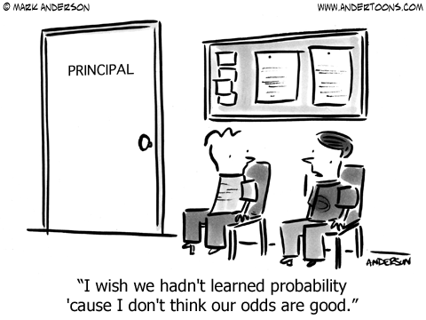 Probability Cartoon.