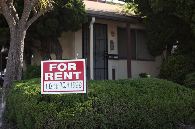 Rental Sign.